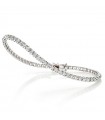 Tennis Woman's Bracelet Crieri - Victoria in 18K White Gold with White Diamonds 0.37 ct - 0