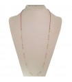 Rajola Woman's Necklace - Anita with Pink Tourmaline and Pink Coral - 0