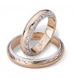 Faith Polello Man - in Rose Gold and 18K White Gold - 0