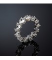 Chiara Ferragni Woman's Ring - Infinity Love Silver with White Hearts - 12 - 0