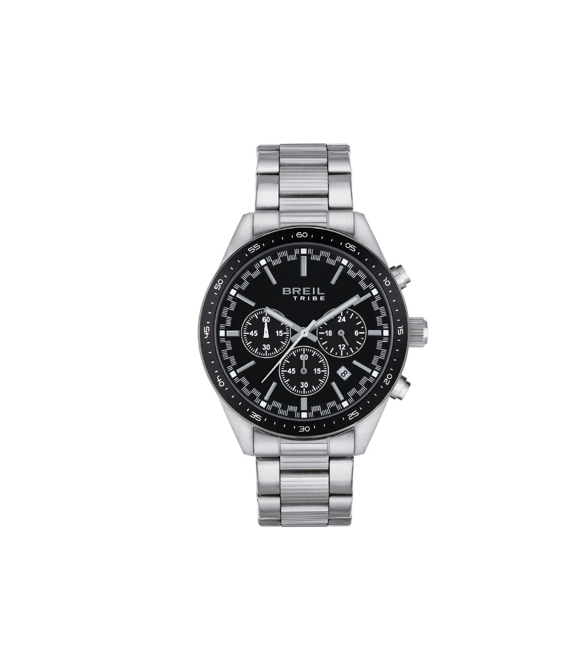 Breil Men s Watch Fast Chronograph 42mm Black Silver 0