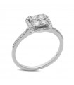 Buonocore Ring - Engage in 18K White Gold with Natural Diamonds 0.57 ct - 0