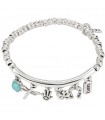 Uno de 50 Woman's Bracelet - Emotions LuckyKeys with Lucky Charms - 0