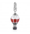 Charm Mongolfiera Rosato - My Toys Pendente in Argento 925%