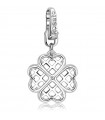 Charm Rosato Clover - My Luck Pendant in 925% Silver