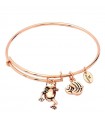 Women's Chrysalis Bracelet - Enchanted Rose Gold Frog