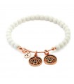 Chrysalis Women's Bracelet - Tranquility Rose Gold with White Porcelain