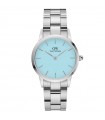 Daniel Wellington Woman's Watch - Iconic Link Capri 28mm Light Blue - 0