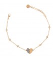 Bracciale Rue Des Mille da Donna - Stardust Tales Cuore con Zirconi Bianchi Rose Gold