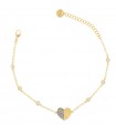 Bracciale Rue Des Mille da Donna - Stardust Tales Cuore con Zirconi Bianchi Gold