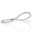 Crieri Tennis Bracelet - Classic in White Gold with Diamonds for Woman - 0