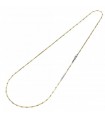 Collana Chimento Uomo - Tradition Gold Bamboo Classic in Oro Giallo 18 carati 50 cm