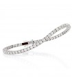 Crieri Tennis Woman's Bracelet - Icon in White Gold with Diamonds - 0