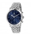 Maserati Men's Watch - Epoca Chronograph 42mm Blue and Silver