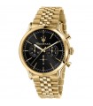 Maserati Men's Watch - Epoca Chronograph 42mm Black and Gold