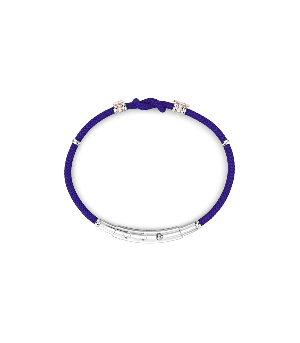 Bracciale Zancan - Regata - Blu - Nodo - Ancora - Timone - ESB276BL