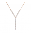 Bronzallure Women's Necklace - Altissima Tennis Y with Cubic Zirconia