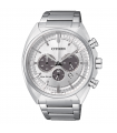 Orologio Citizen Uomo - Of Collection Metropolitan Crono Eco-Drive 43mm Argento