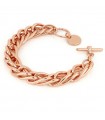 Unoaerre Women's Bracelet - New with Rose Gold Twisted Ear Chain