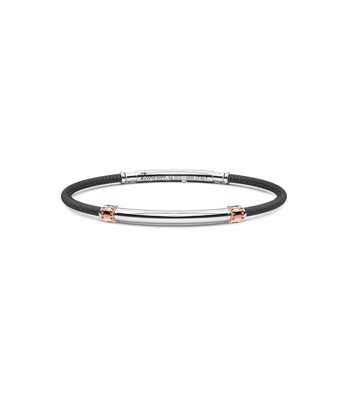 Zancan Sterling Silver Red Leather Bracelet – SouthMiamiJewelers