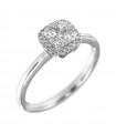 Picca Fantasy Woman's Ring - in White Gold with Natural Diamonds - 0