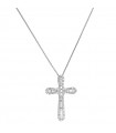 Picca  Necklace - White Gold Rood with Natural Diamonds - 0