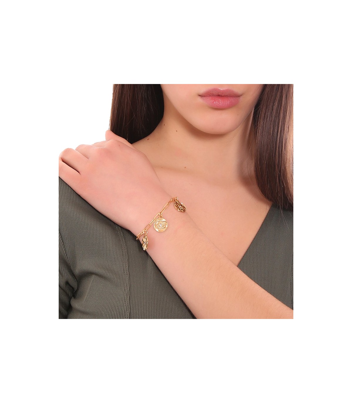 Dropship Gold Plated Bangle Bracelets For Women With Swarovski Crystals  Infinity Charm Cuff Bracelets Birthday Gift For Girls to Sell Online at a  Lower Price | Doba