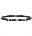 Roberto Demeglio Bracelet - in Carbon and Polished Ceramic with Black Diamonds 0.24 carats - 0