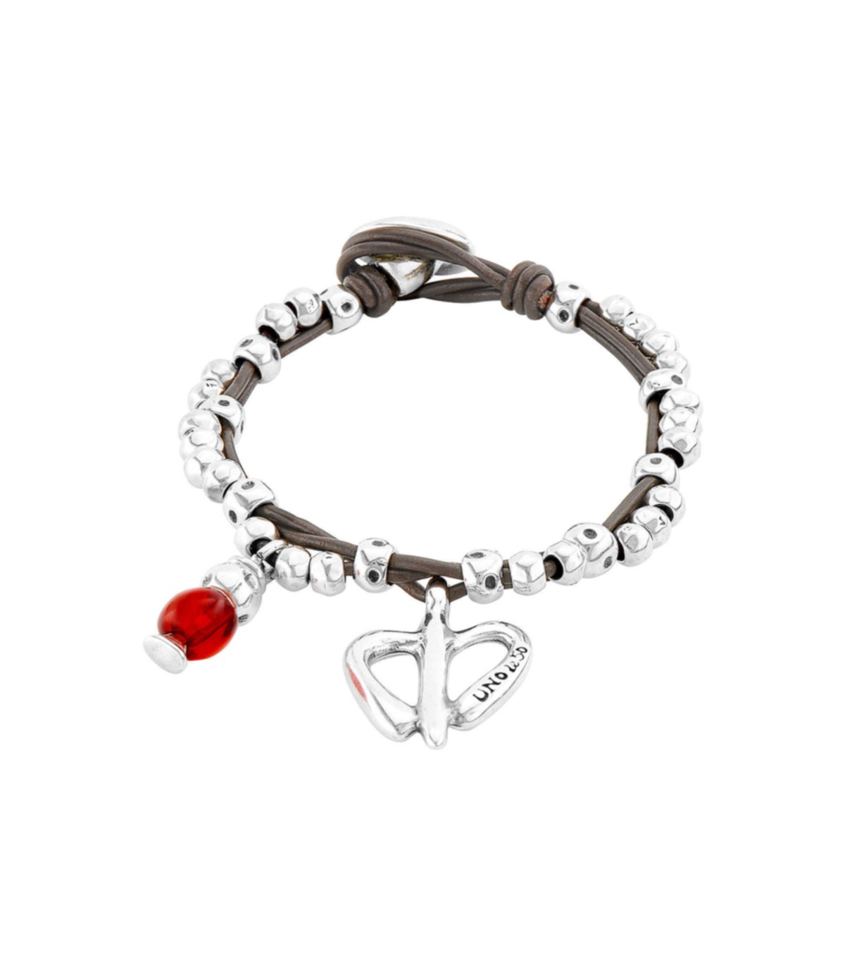 Uno de deals 50 heart bracelet