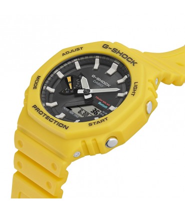 Orologio Casio - G-Shock - Solare-45mm-Giallo-Bluetooth®-GAB2100C9AER