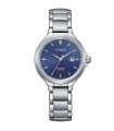 Citizen Woman's Watch - Lady Eco-Drive Super Titanium Time and Date 32mm Blue - 0