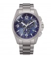 Citizen Men's Watch - Radio Controlled Super Titanium Eco-Drive 43mm Blue - 0