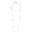 Collana Rue Des Mille da Donna - I Sogni Son Desideri con 21 Stelle Rose Gold