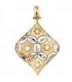 Lorenzo Ungari Woman's Pendant - Diamond Scintille in 18K Yellow Gold with White Zircons - 0