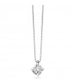 Miluna Necklace - Premium Diamonds Light Point in 18k White Gold with Natural Diamonds - 0