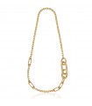 Collana Unoaerre da Donna - Square Lunga Gold a Catena