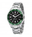 Sector Men's Watch - 230 Automatic Time and Date Green 43mm Black