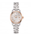 Bulova Woman's Watch - Wilton Time and Date 29 mm Rose Gold Silver - 0