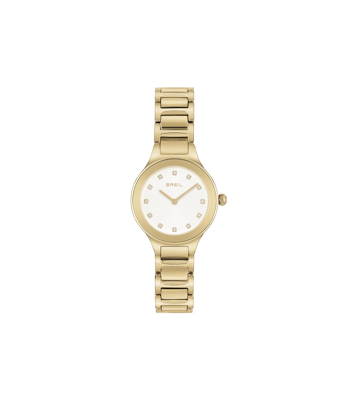 Breil Watch Sheer Only Time 32 mm Gold Crystals TW1965