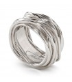 Rubinia Woman's Ring - Filodellavita Classic 13 Wires in 925% Silver - Size 14 - 0