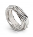 Rubinia Woman's Ring - Filodellavita Classic 7 Wires in 925% Silver - Size 20 - 0