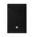 Montblanc - Meisterstück Credit Card Case in Black Leather with 3 Compartments - 0