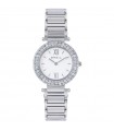 Breil Women's Watch - Pivot Only Time 32 mm Silver with Roman Numerals and Baguette Cut Crystals