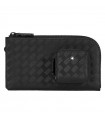 Montblanc Wallet - Extreme 3.0 in Black Leather with 6 Compartments and External Pocket - 0