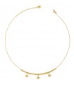 Rue Des Mille Women's Necklace - I Sogni Son Desideri with Stars and Micro Rings
