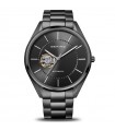 Bering Men's Watch - Automatic Only Time Gray Gunmetal 43mm with Glass Case Back