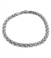 Chimento - Tradition Gold Pomegranate Bracelet in 18k White Gold with Natural Diamonds 19 cm - 0
