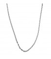 Zancan Necklace for Men - Insignia Gold 18K White Gold 50cm - 0