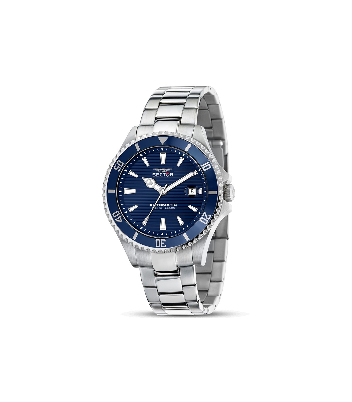 Sector Watch 230 Automatic Time and Date 43mm Blue R3223161007