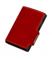 Mondraghi Man - Racing Credit Card Holder in Red Leather - 0